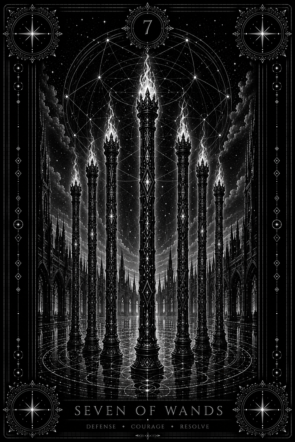 Seven of Wands