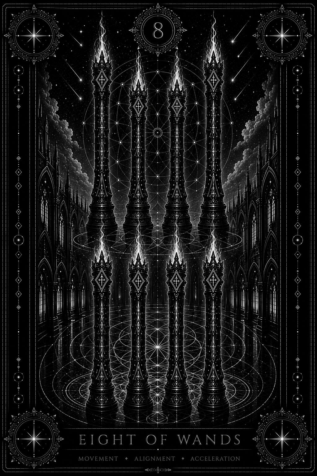 Eight of Wands